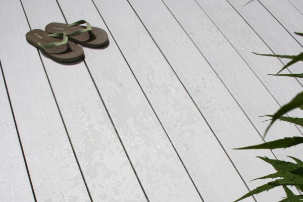 Террасная доска из ДПК Terrapol Практик моноколор Жемчуг (под заказ) купить в Москве