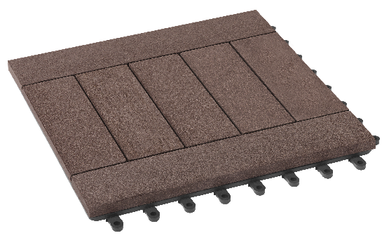 Модульный паркет ДПК GRINDERDECO Комфорт 5 Шоколад купить в Москве