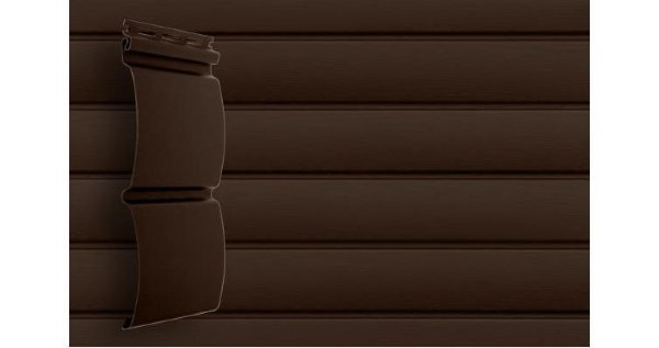 Акриловый блок-хаус (AСA) 3,0 Grand Line D4,8 темный дуб купить в Москве