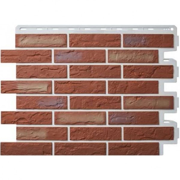 Фасадная панель Альта-Профиль Кирпич Рижский 02 купить в Москве