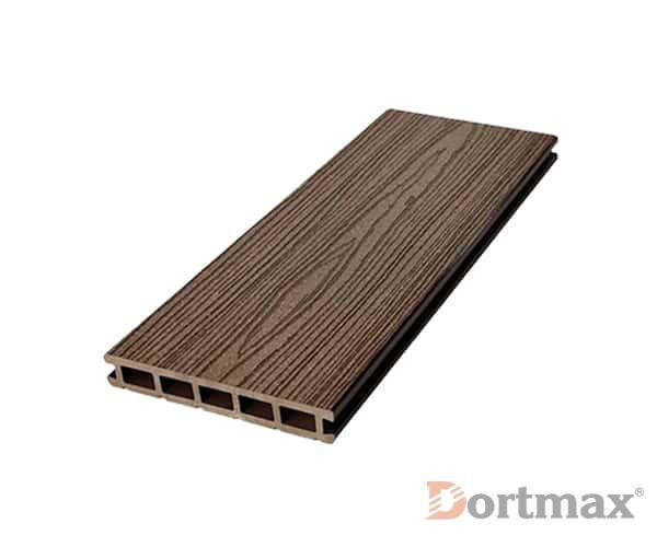 Террасная доска из ДПК FOLK Коричневый купить в Москве