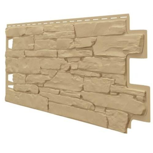 Фасадные панели ТЕХНОНИКОЛЬ Оптима Камень Песочный купить в Москве