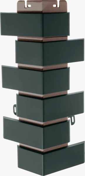 Наружный угол Клинкерный Кирпич графит купить в Москве