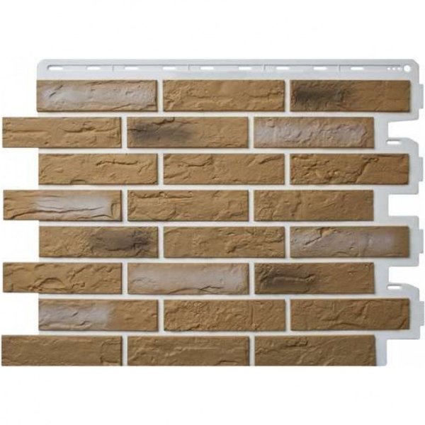 Фасадная панель Альта-Профиль Кирпич Рижский 03 купить в Москве