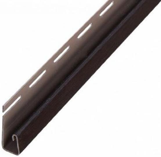 J-профиль Альта-профиль для откоса универсального Альта Декор (отделочные элементы) Коричневый купить в Москве