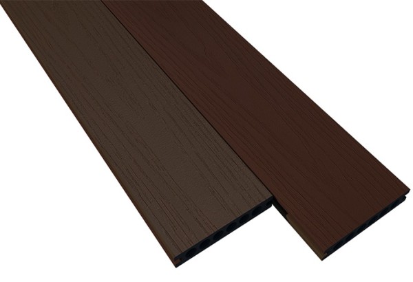 Террасная доска двухсторонняя WOODVEX Select Co-Extrusion Dual Mahogany / Milk Chocolate купить в Москве