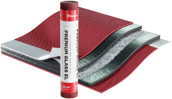 Подкладочный ковер Docke Premium Glass EL 15 м купить в Москве