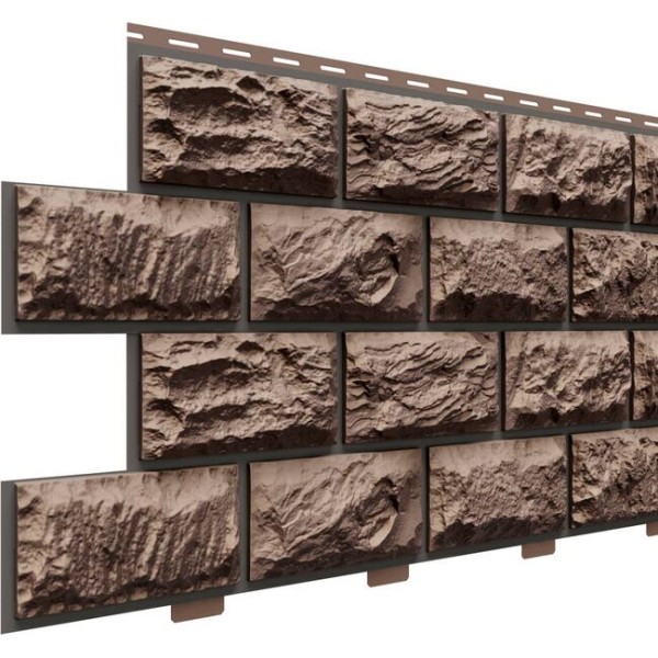 Фасадная панель Доломит, Альпийский Премиум Турмалин купить в Москве