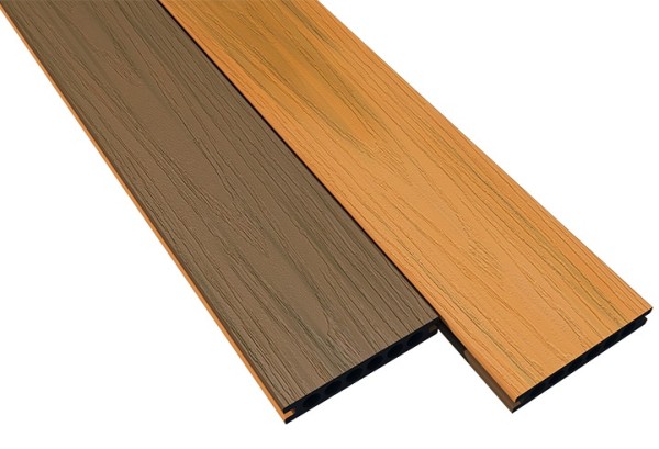 Террасная доска двухсторонняя WOODVEX Select Co-Extrusion Dual Teak / Latte купить в Москве