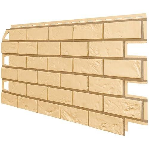 Фасадные панели ТЕХНОНИКОЛЬ Оптима Кирпич Песочный купить в Москве