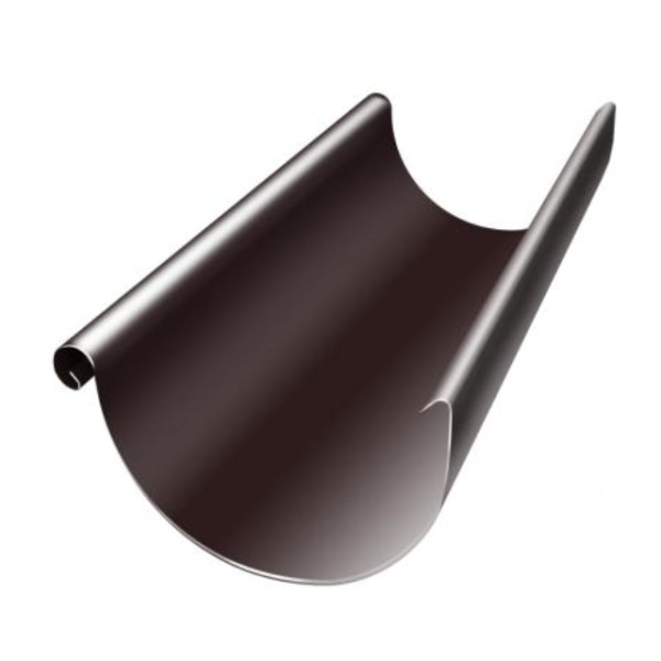 Водосток Grand Line 150x100 – Желоб 3м RAL 8017 купить в Москве