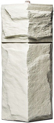 Угол T-Сайдинг-ЭКО-1 Гранит Леон - Уайт купить в Москве