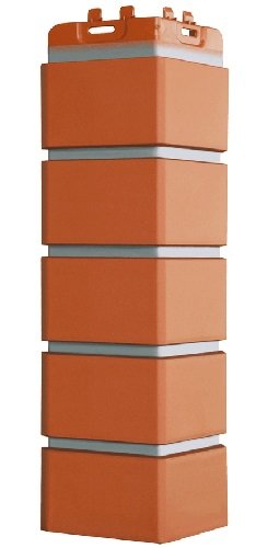 Угол Grand Line клинкерный кирпич ПРЕМИУМ Терракотовый (коралловый) купить в Москве