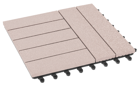 Модульный паркет ДПК GRINDERDECO Комфорт 4 Выбеленный дуб купить в Москве