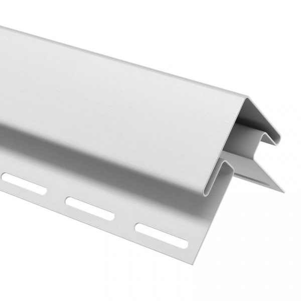 Угол внешний (наружный) для сайдинга, белый купить в Москве