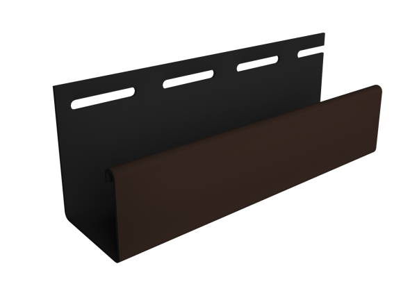 Фасадный J-профиль 30 мм Шоколадный купить в Москве