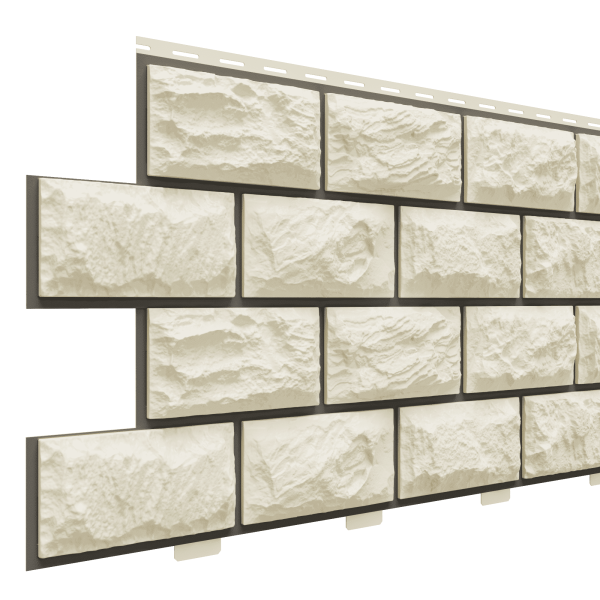 Фасадная панель Доломит, Альпийская горка Слоновая кость купить в Москве