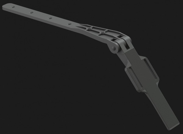 Крепление регулируемое Docke Premium ПВХ - Графит купить в Москве