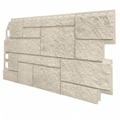 Фасадные панели ТЕХНОНИКОЛЬ Оптима Песчаник Слоновая-кость купить в Москве