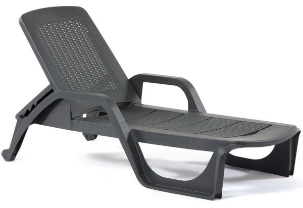 Шезлонг Nilo стопирующийся купить в Москве
