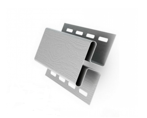 H-профиль (соеденительная планка)для сайдинга, белый купить в Москве