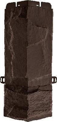 Угол наружный Альта-Профиль Гранит ЭКО - Коричневый купить в Москве