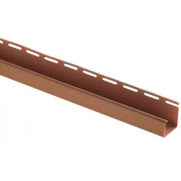 J-профиль Люкс Крашенный, T-15, ВН, Cветлый Дуб купить в Москве