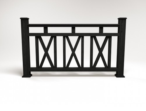 Ограждение из ДПК FG3 кварц купить в Москве