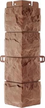 Угол наружный Альта-Профиль Фагот ЭКО Терракотовый купить в Москве