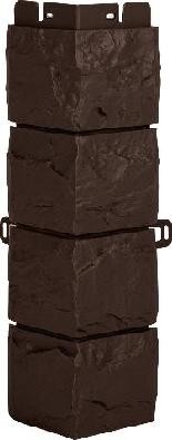 Угол наружный Альта-Профиль Фагот ЭКО Коричневый купить в Москве