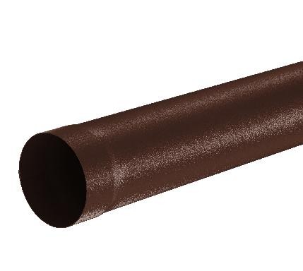 Водосток Aquasistem, Система 150/100 - Труба водосточная 3.00м RAL 8017 Коричневый matt купить в Москве