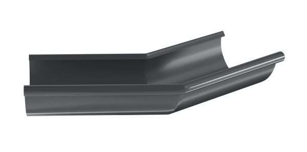 Водосток Aquasistem, система 125x90 - Угол желоба, наружный 135° RR 23 Маренго купить в Москве