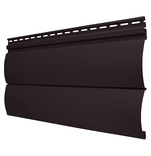 Акриловый Сайдинг Tecos - Оцилиндрованный брус двойной (под бревно), Арабика купить в Москве