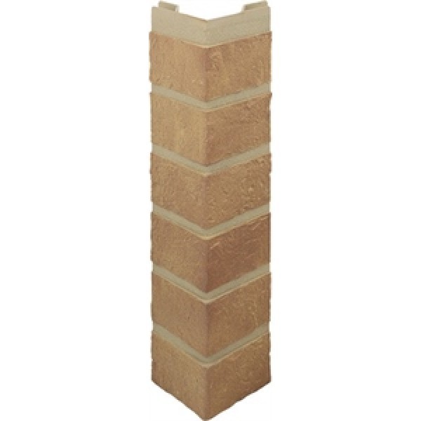 Наружный угол кирпич (бежевый), 0,47 х 0,1м купить в Москве