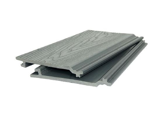 Сайдинг 3D GardenParkett фактура дерева Серый купить в Москве