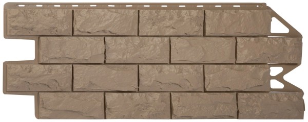 Фасадная панель Альта-Профиль Фагот ЭКО Бежевый купить в Москве