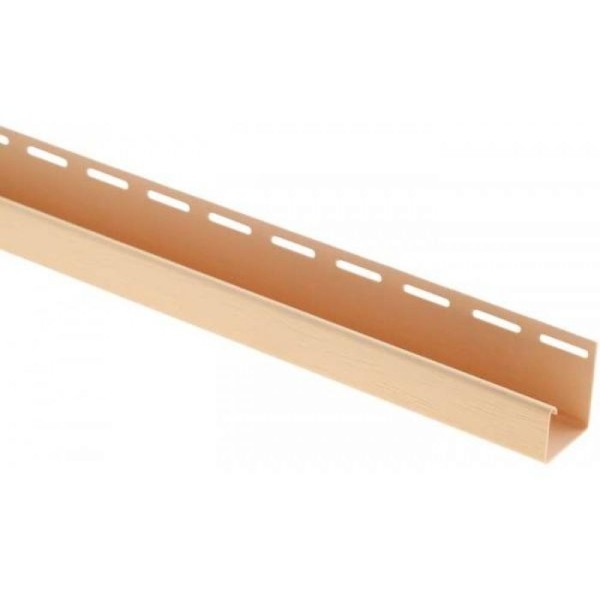 J-профиль Люкс Крашенный, T-15, ВН, Золотистый купить в Москве