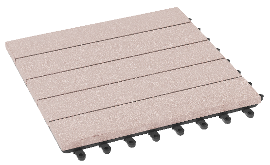 Модульный паркет ДПК GRINDERDECO Комфорт 3 Выбеленный дуб купить в Москве