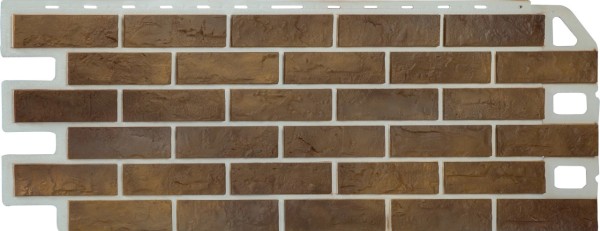 Фасадная панель Альта-Профиль Кирпич Рустикальный 02 купить в Москве