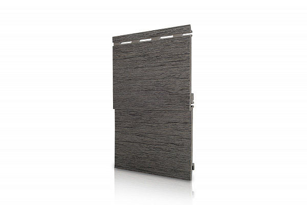 Вспененный сайдинг VOX KERRAFRONT WOOD DESIGN серебряно-серый купить в Москве