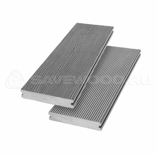 Террасная доска SW Abies (R) - радиальный распил Пепельный купить в Москве