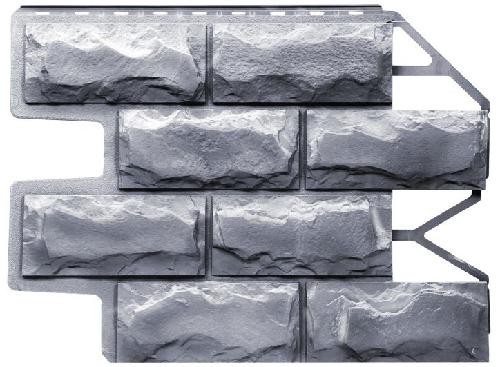 Фасадная панель FineBer Блок, Светло-серый купить в Москве