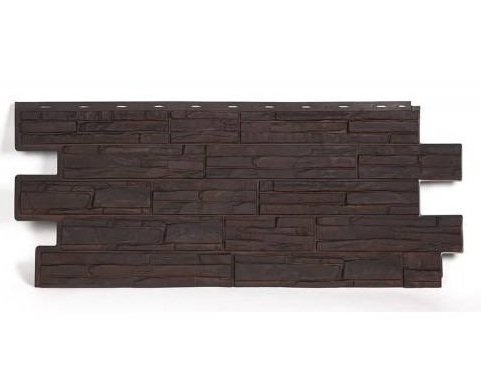 Фасадная панель T-Сайдинг-Альпийская сказка ЭКО-2 Венге купить в Москве