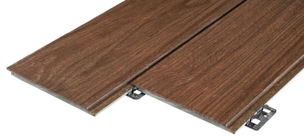 Фиброцементные панели FCSPRO Decor Wood Click Береза купить в Москве