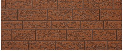 Фасадная панель Zodiac Кирпич крупнозернистый AG2-012