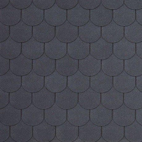 Гибкая черепица Tegola ASSISI ardesia 468 купить в Москве