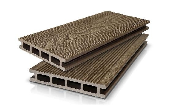 Террасная доска 3D GardenParkett мелкий вельвет Светло-коричневый купить в Москве