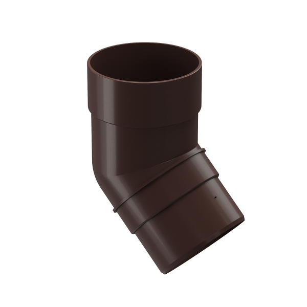 Колено 45˚ Docke Premium ПВХ - Шоколад купить в Москве