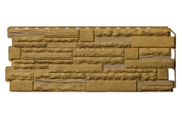 Фасадная панель Цокольный сайдинг Альта профиль Скалистый камень Альпы Комби купить в Москве