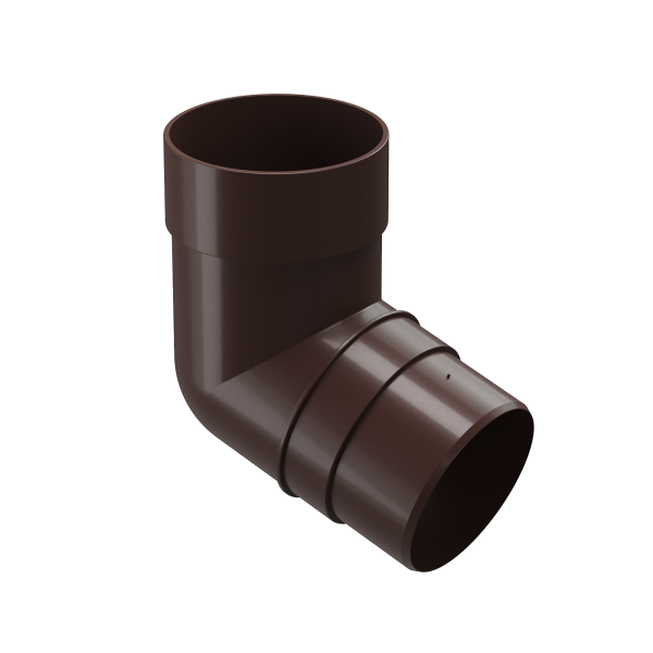 Колено 72˚ Docke Premium ПВХ - Шоколад купить в Москве